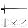 1 Pc 260mm Circular Saw Scale Ruler Guide Rip Fence For 7Inch Electric Circular Saw Power Tool Accessories 260mmX120mm Qme Default Title