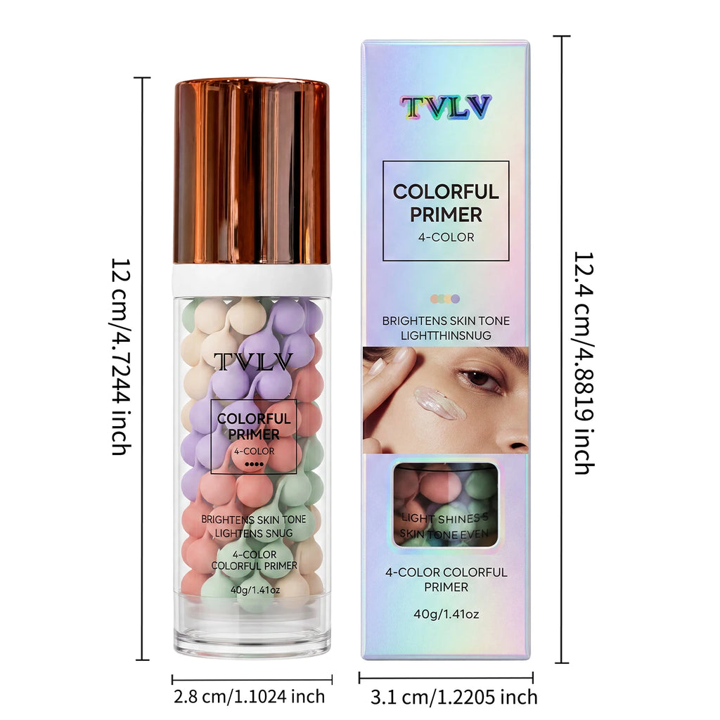 Four Makeup Primer Waterproof Sweat Proof Moisturizing Comfortable Qme