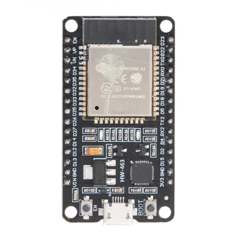 ESP-32S ESP-WROOM-32 ESP32 WIFI Dual Core CPU Development Board 802.11b/g Wi Fi BT Module Ultra-Low Power Consumption Qme