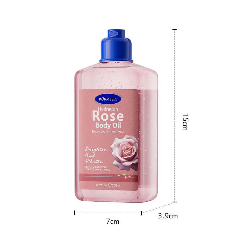 Coconut Body Oil Moisturizing Essence Long-lasting Nourishing Qme Rose