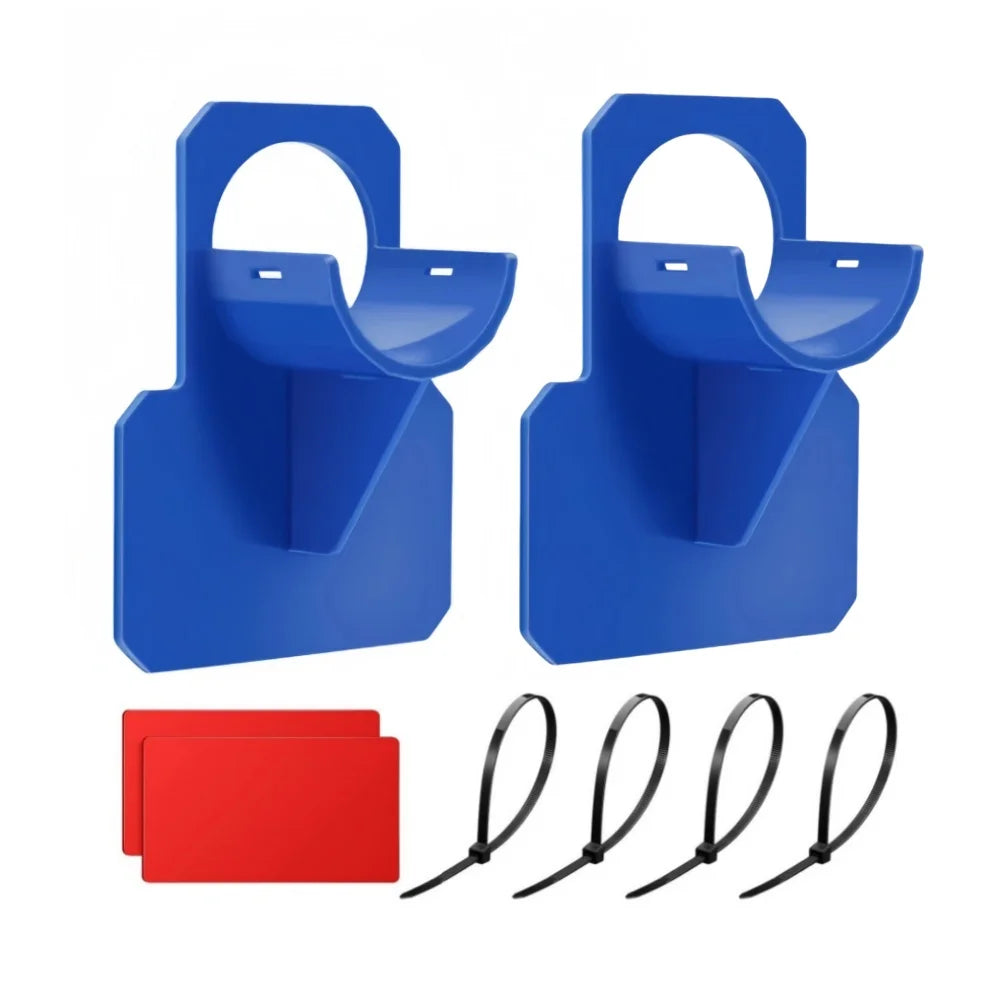 Swimming Pool Pipe Holder 30-37mm Water Pipe Drainage Pipe Mount Supports for Preventing Pipes Sagging Swimming Pool Accessories Qme 2 Set Blue-A