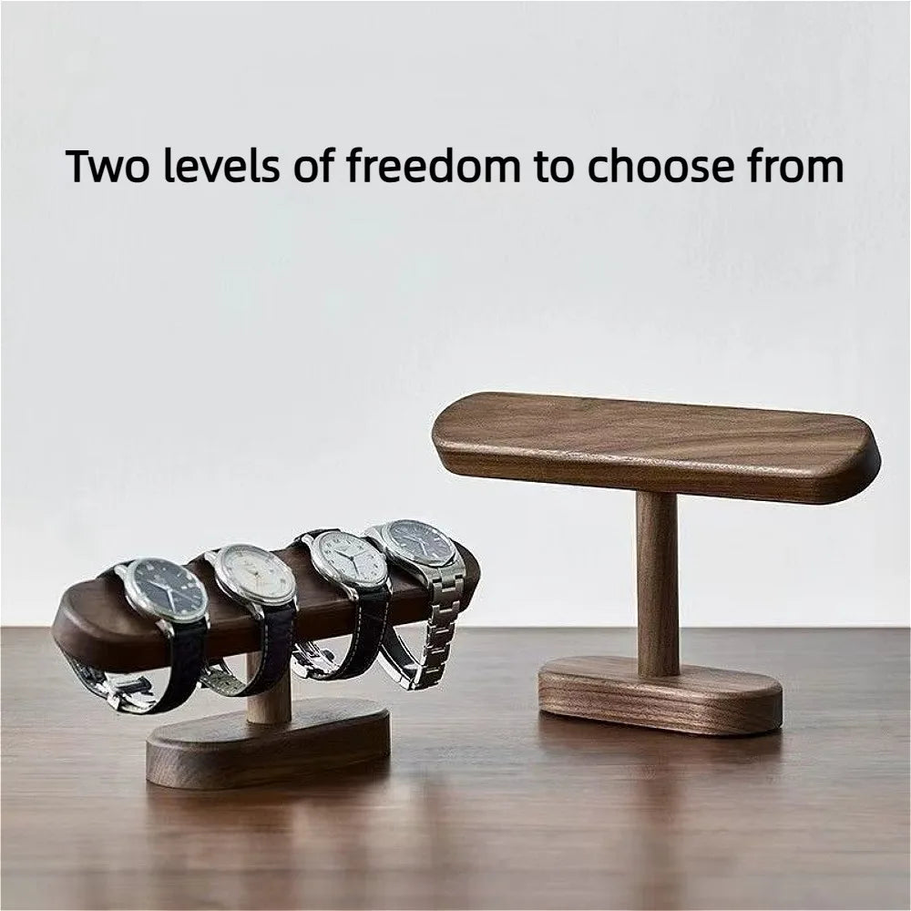 Watch Jewelry Storage Organizer Beech Walnut Wood Multi Hanging Rack For Necklaces Anklets Counter Shop Exhibition Qme