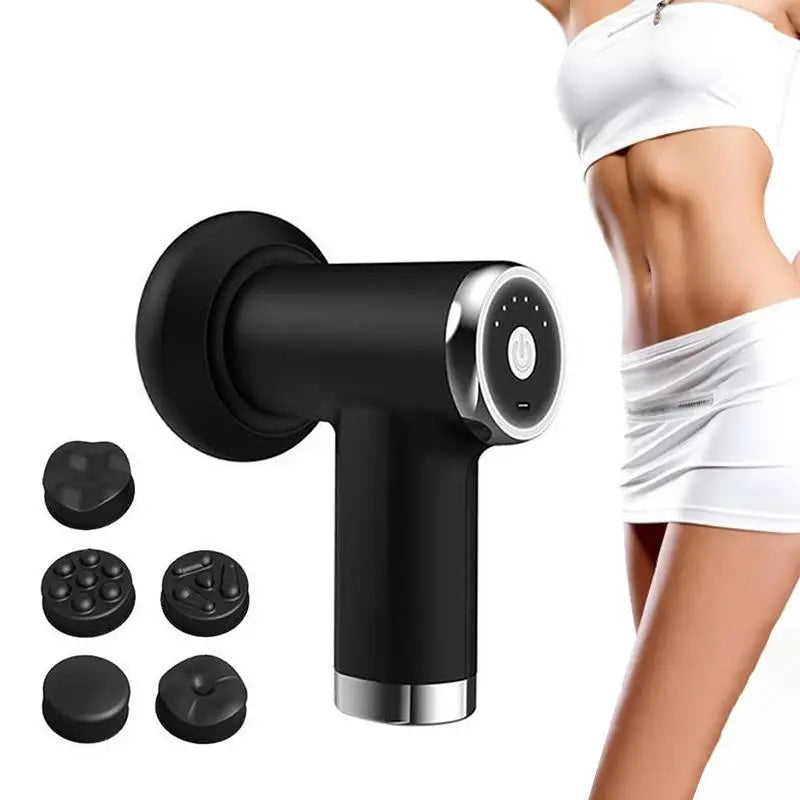 Handheld Body Shaping Vibration Massager Muscle Relaxation At Home Go Qme