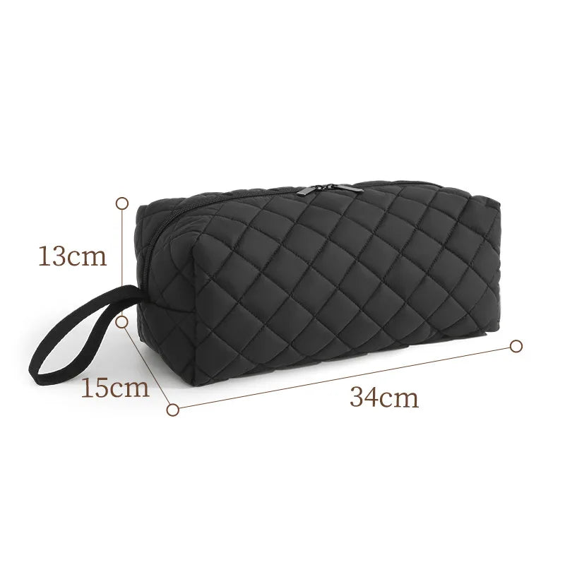 B New Model Portable Hair Dryer Storage Bag Hair Dryer Travel Storage Bag Storage Bag Portable Travel Case Storage Qme black