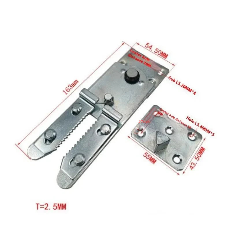 Tool Sofa Couch Sectional Connector Snap Metal Hinge Brackets Qme 02