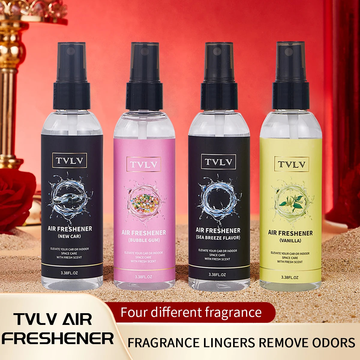 Fresh Air Fragrance Long-lasting Elegant Light Emitting Charming Qme