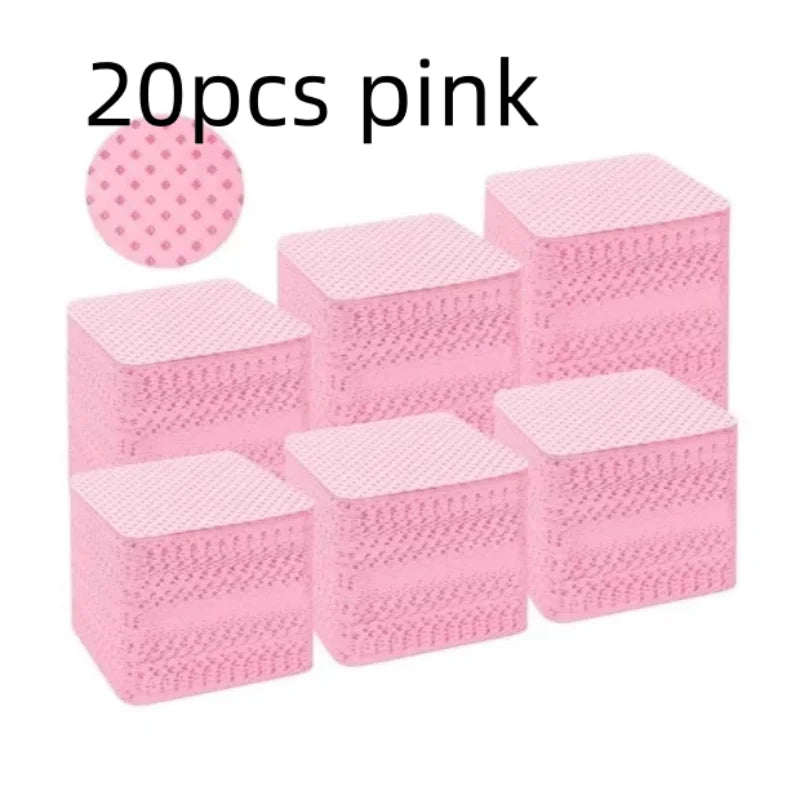 Wipes Napkins Remover Gel Plum Blossom Shape Nail Wipes Nail Manicure Pedicure Pads Art Cleaning Tools Tips Nail Polish Remover Qme 20pcs pink