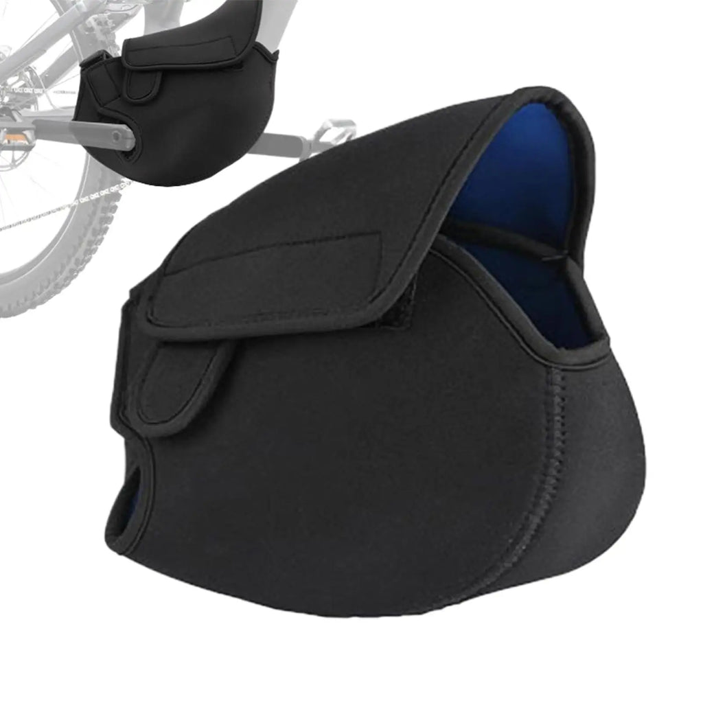 E-Bike Motor Cover Windproof Waterproof Protection Electric Bike Engine Protective Cover for Transportation Storage Home Garage Qme