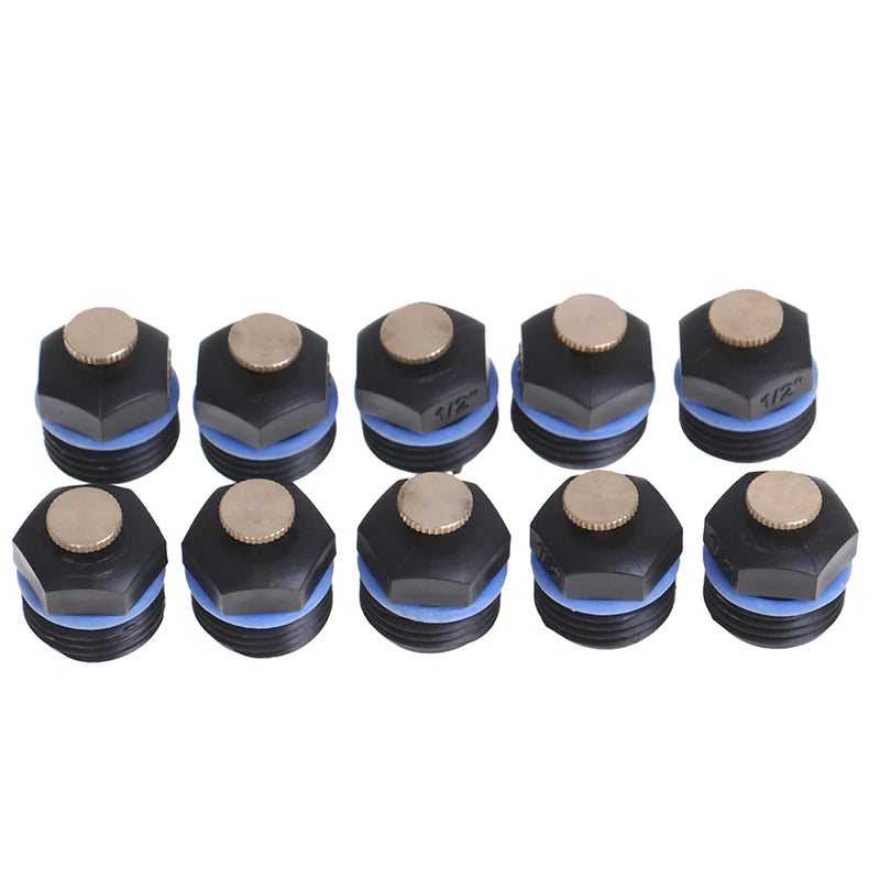 10Pcs/set 1/2 inch DN15 thread garden sprinklers lawn watering sprinkler head. Qme