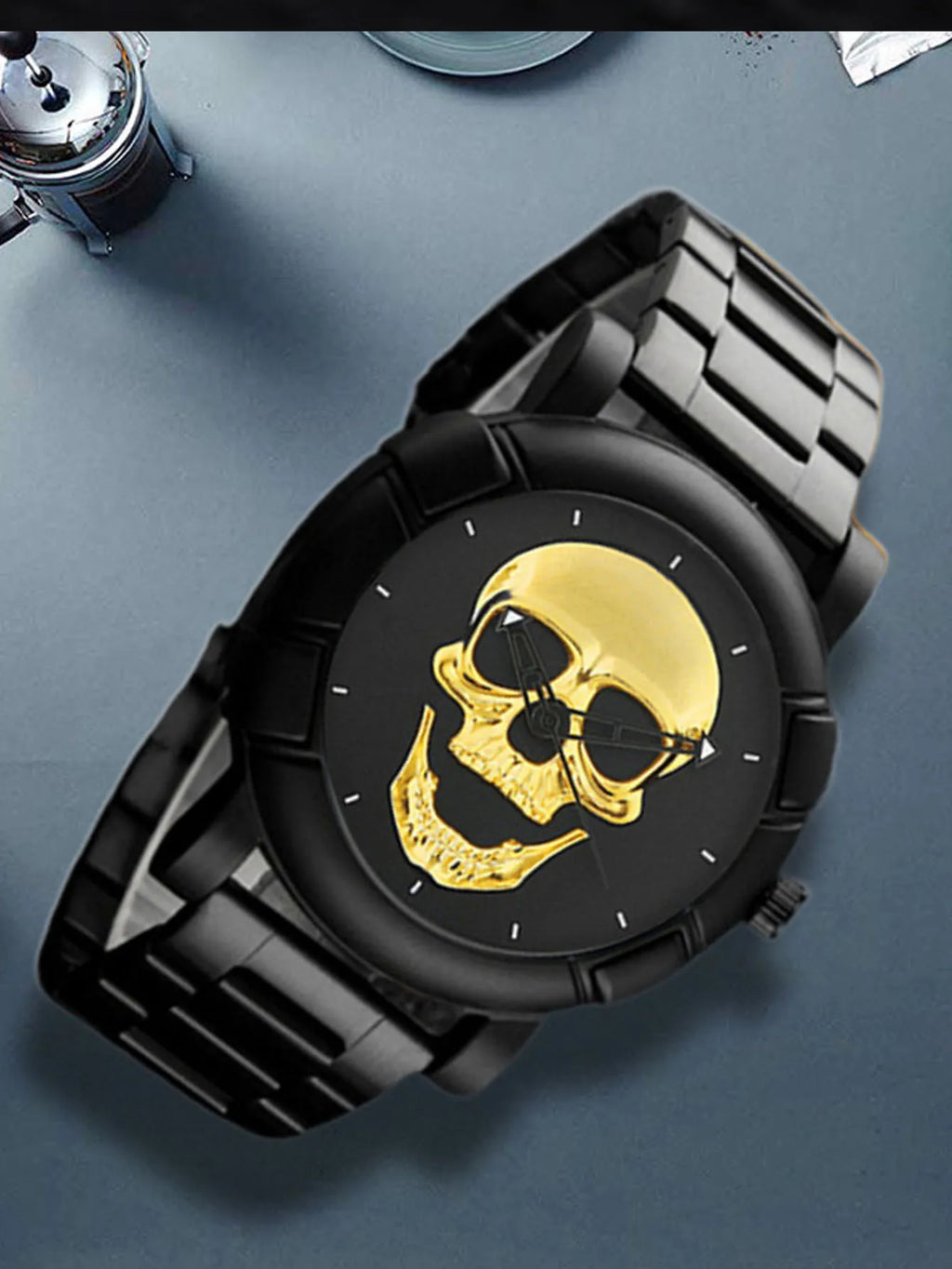 Skeleton Head Series: Stylish and Majestic Men's Fashion Qme