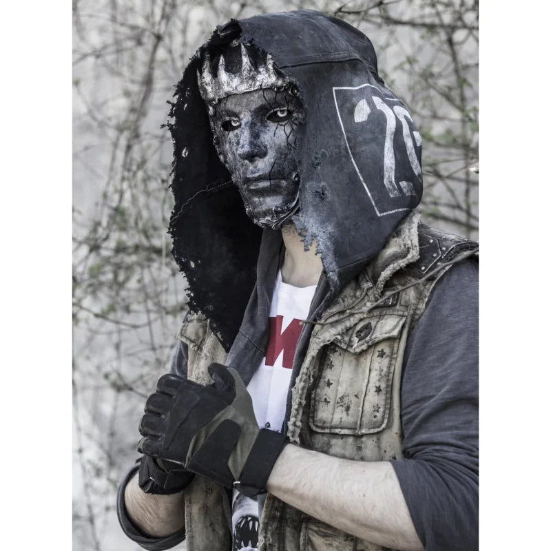 Horror Role Latex Mask Cosplay Terror Abyss King Full Face Venice Helmet Halloween Masquerade Party Costume Ghost House Trick Qme