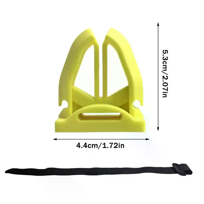 1 Portable Silicone Fishing Rod Holder Various Pole Fastener Binding Qme