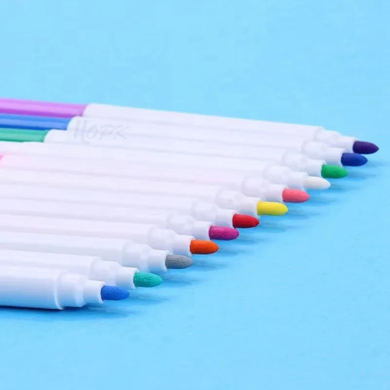 3-25Pcs/Set White/Colors Liquid Chalk Erasable Pen Marker For Glass Windows Electronic Blackboard Chalkboard Whiteboard Marker Qme