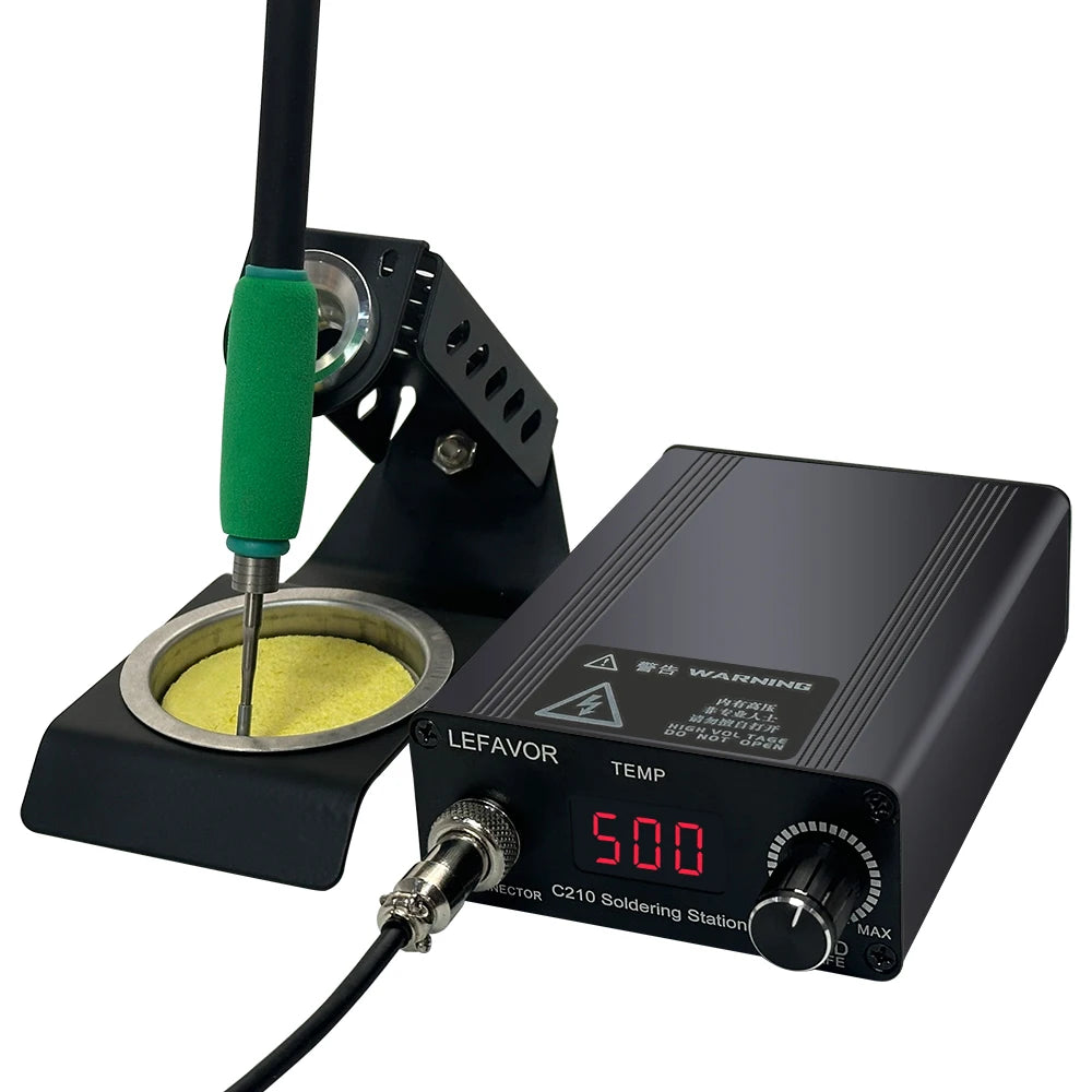 T210 Soldering Station Iron LED Digital Adjustment Auto Sleep 1s-1 5s Qme