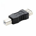 10PCS USB 2.0 A Male & A Female to B Female Printer Print Converter Adapter Connector USB 2.0 Port Retail wholesale Qme female to male China Mainland