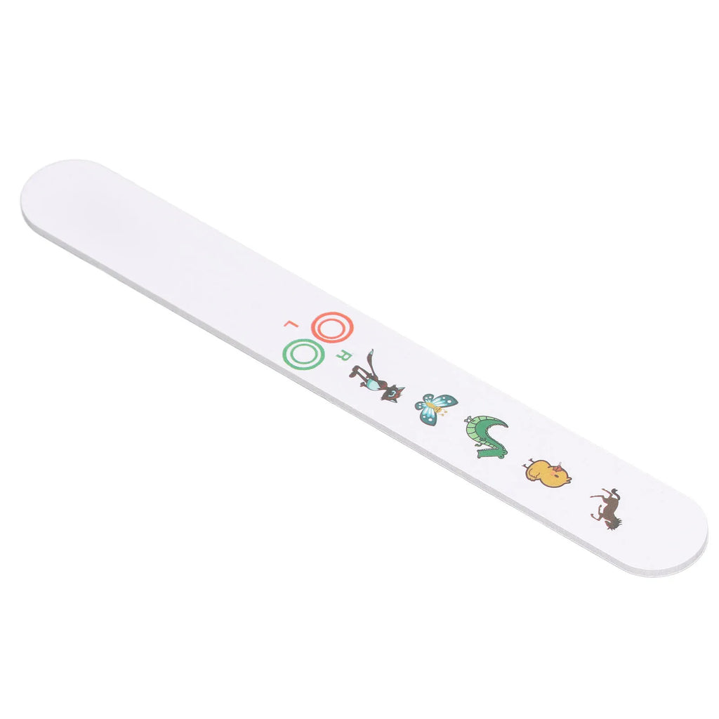 Optometry Fixation Stick Children Vision Optometry Test Card Clear Cartoon Pattern Fixation Stick Vision Tester for Eye Hospital Qme