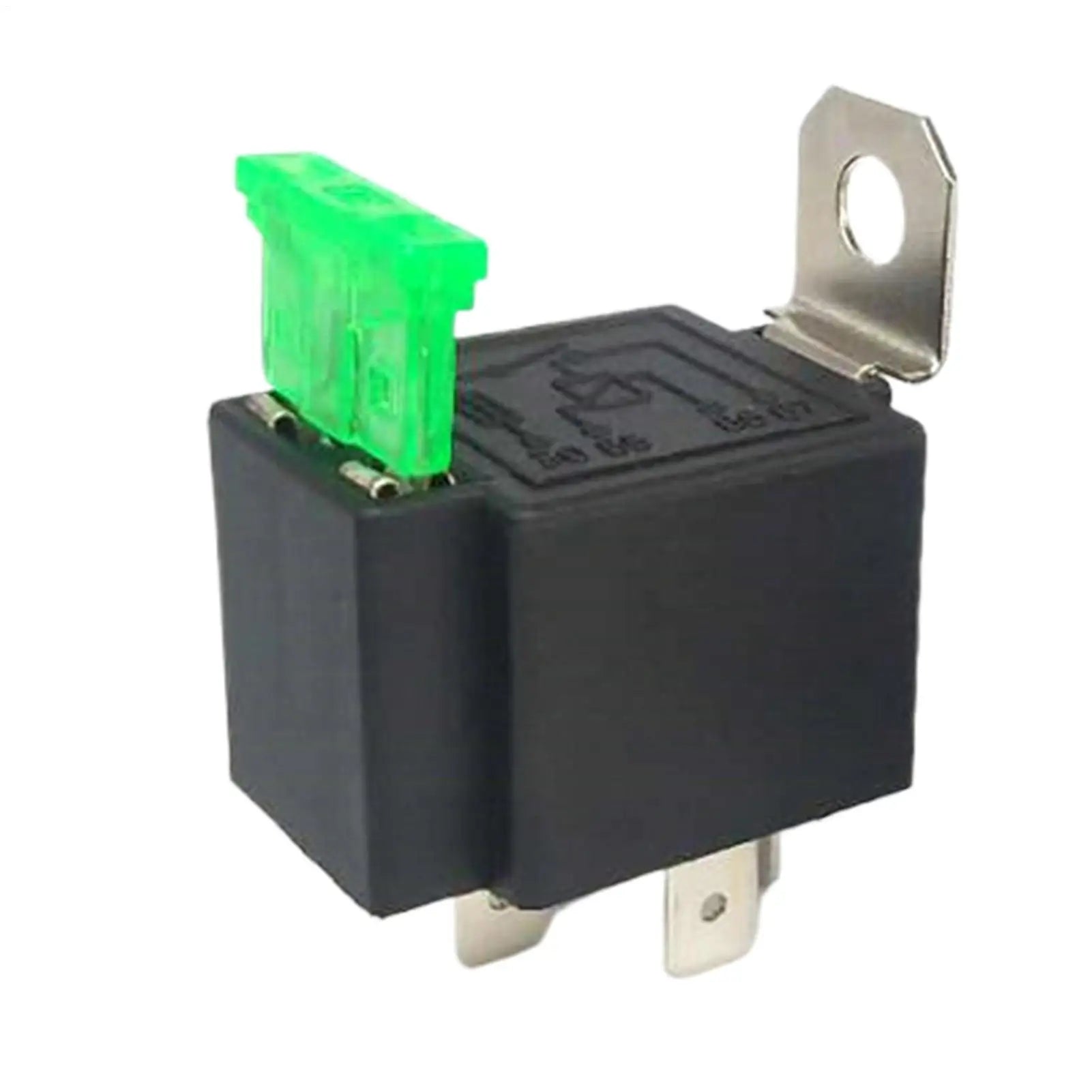 Automotive Relay Holder Tester 12v/24v Waterproof 4pin 30a Waterproof Conversion Start Dc Relay for Truck Van Motorcycle Qme