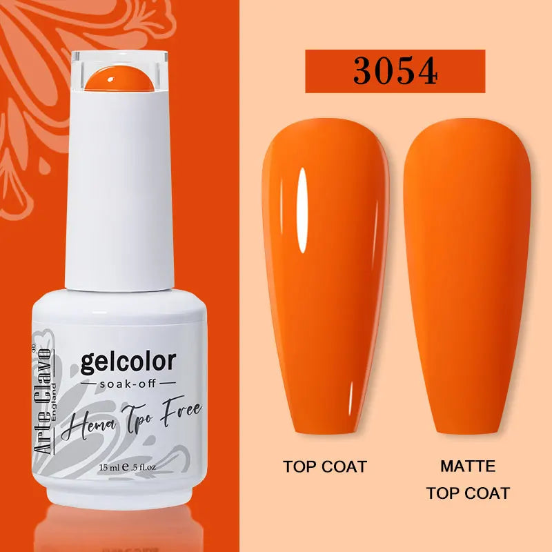 Arte Clavo Summer Nails Tip Candy Series Jelly Gel Nail Polish Blue