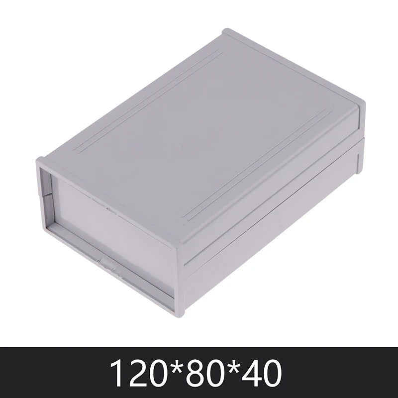 1Pc PCB Instrument Box Enclosure Electronic Project Case DIY 120x80x40mm Wire Junction Boxes. Qme