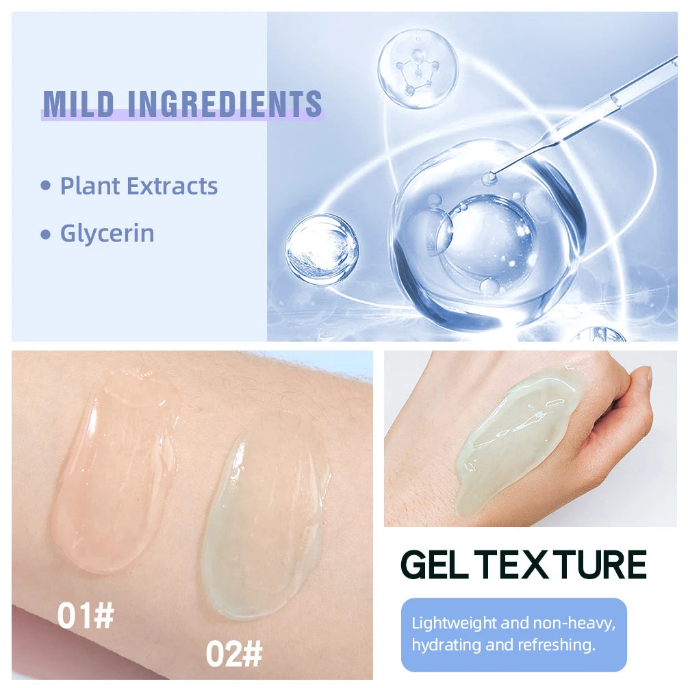 QIBEST 32ml Power Grip Primer Gel Based Hydrating Face Primer For Smoothing Skin Gripping Makeup Invisible Pore Colorless Primes Qme