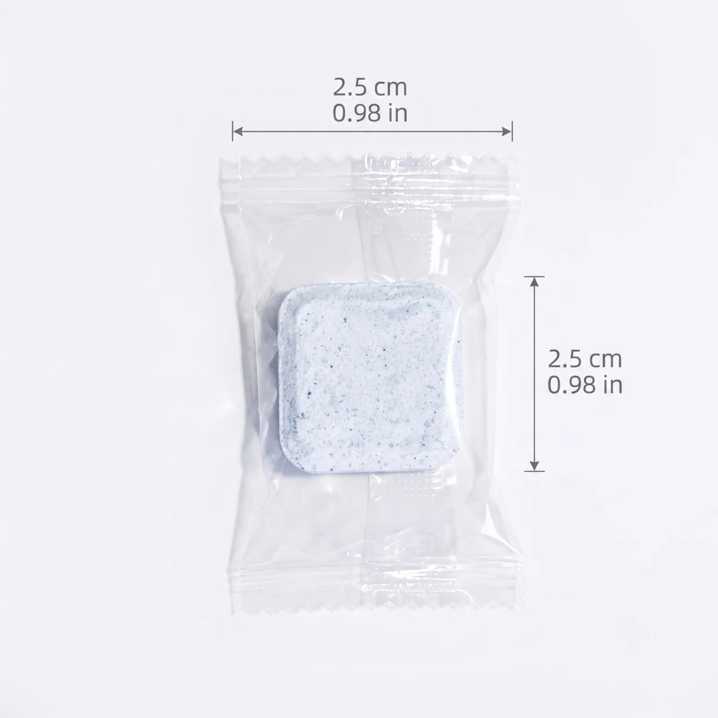 5 Pack Effervescent Toilet Cleaning Tablets Powerful Stain Removal Descaling and Deodorizing Home Toilet Cleaner Qme