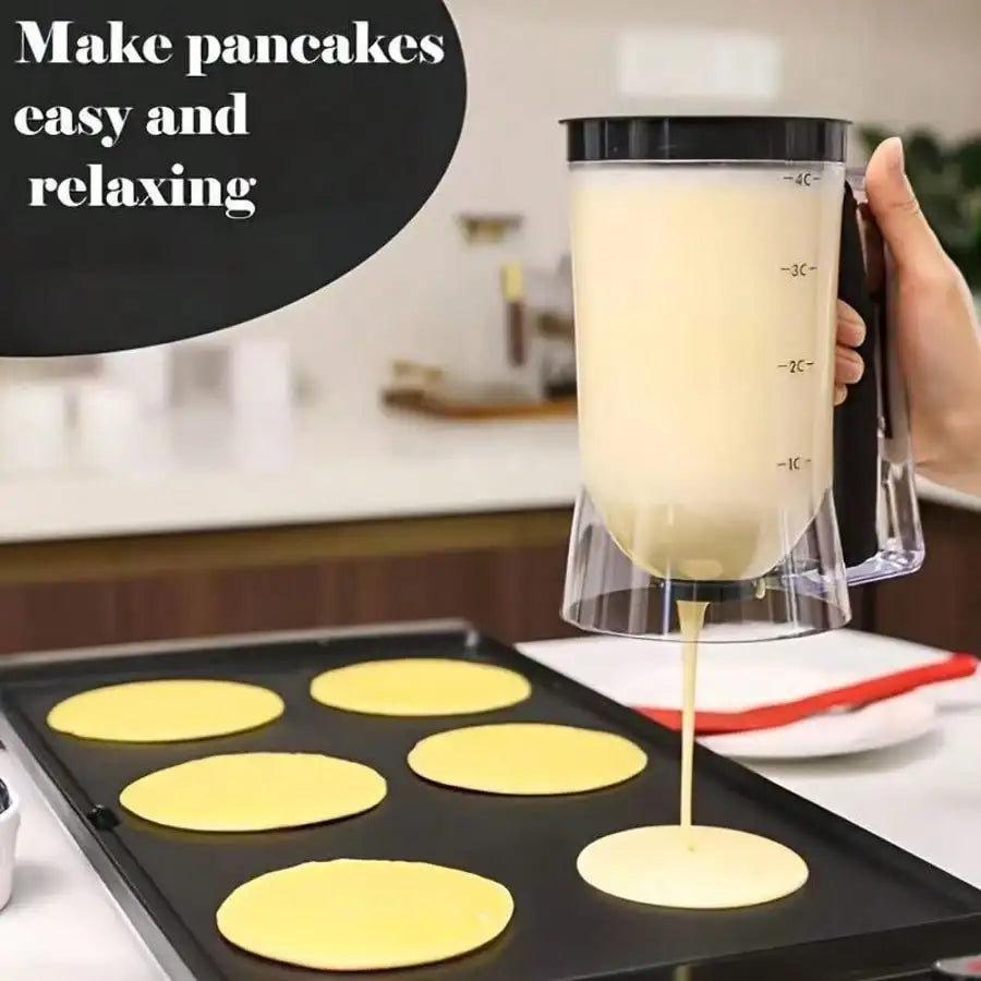 Cake Batter Separator Measuring Cup Dispenser Handheld DIY Baking Tool Qme