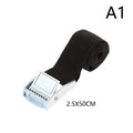 Buckle Tie-down Belt Cargo Lashing Straps Car Motorcycle Bike Metal Qme 25X500MM