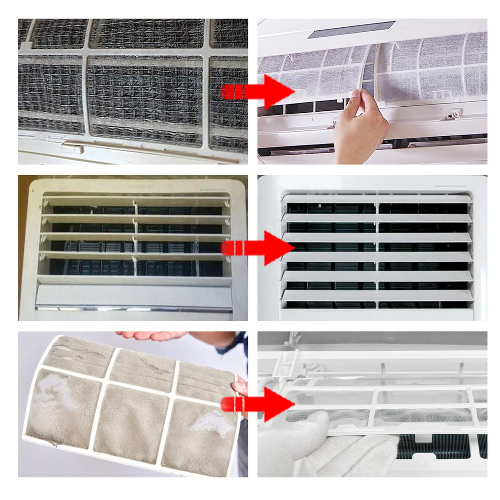 Air Conditioner Cleaner Coil Dirt Clean Washing Foam Spray Deodorizer Radiators Fan Cleaner Home Air Conditioner Cleaning Agent Qme