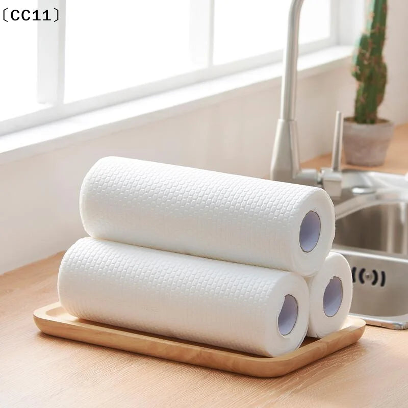 Disposable Rags Thicken Reusable Non-woven Cleaning Cloths Household Qme