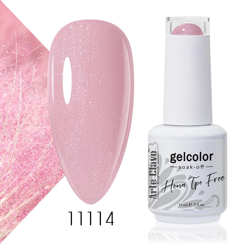 Arte Clavo Colourful Gel Nail Polish Art Varnishes Macaron Semi