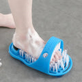 Shower Foot Scrubber Massager Bathroom Bath Brushes Remove Dead Skin Qme 1pc Plastic