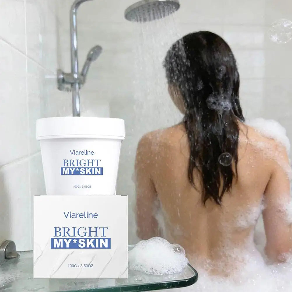 Brightening Body Cream Soothing Skin Improve Dullness Reduce Dark Spot Non-greasy Long-Lasting Moisturizing & Firming Qme