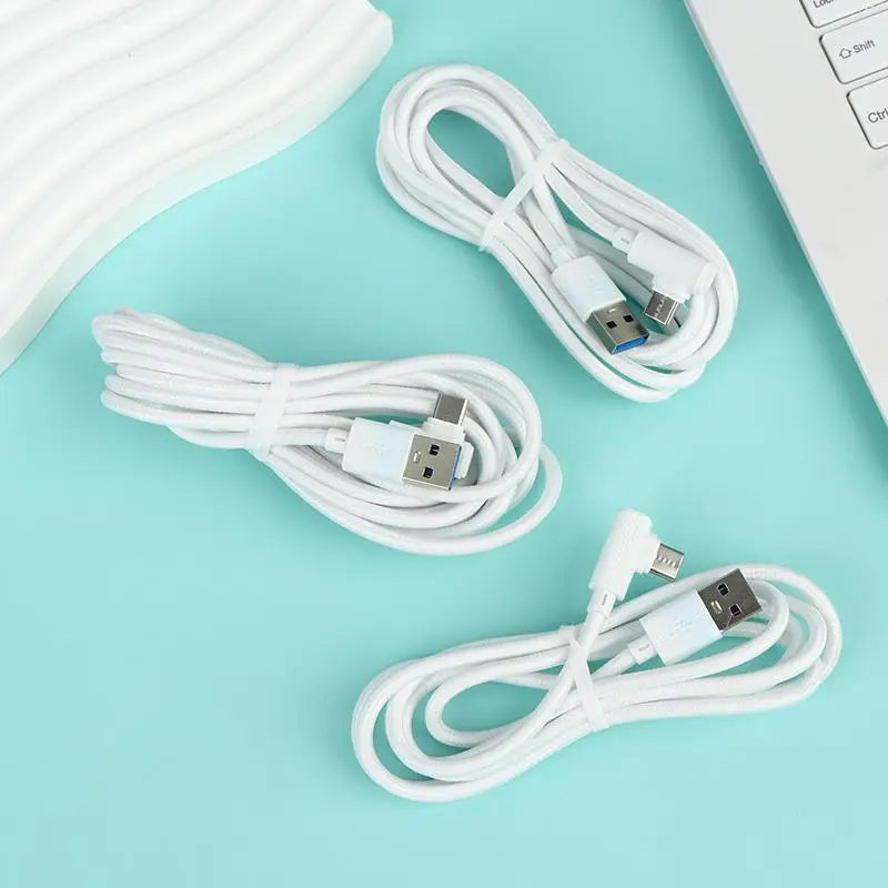 240W Fast Charging USB C Elbow Data Cable Supports Quick Charge Qme