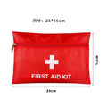 Portable Waterproof Emergency Medical Treatment First Aid Kit Bag Only For Outdoor Camp Travel Fishing Qme L