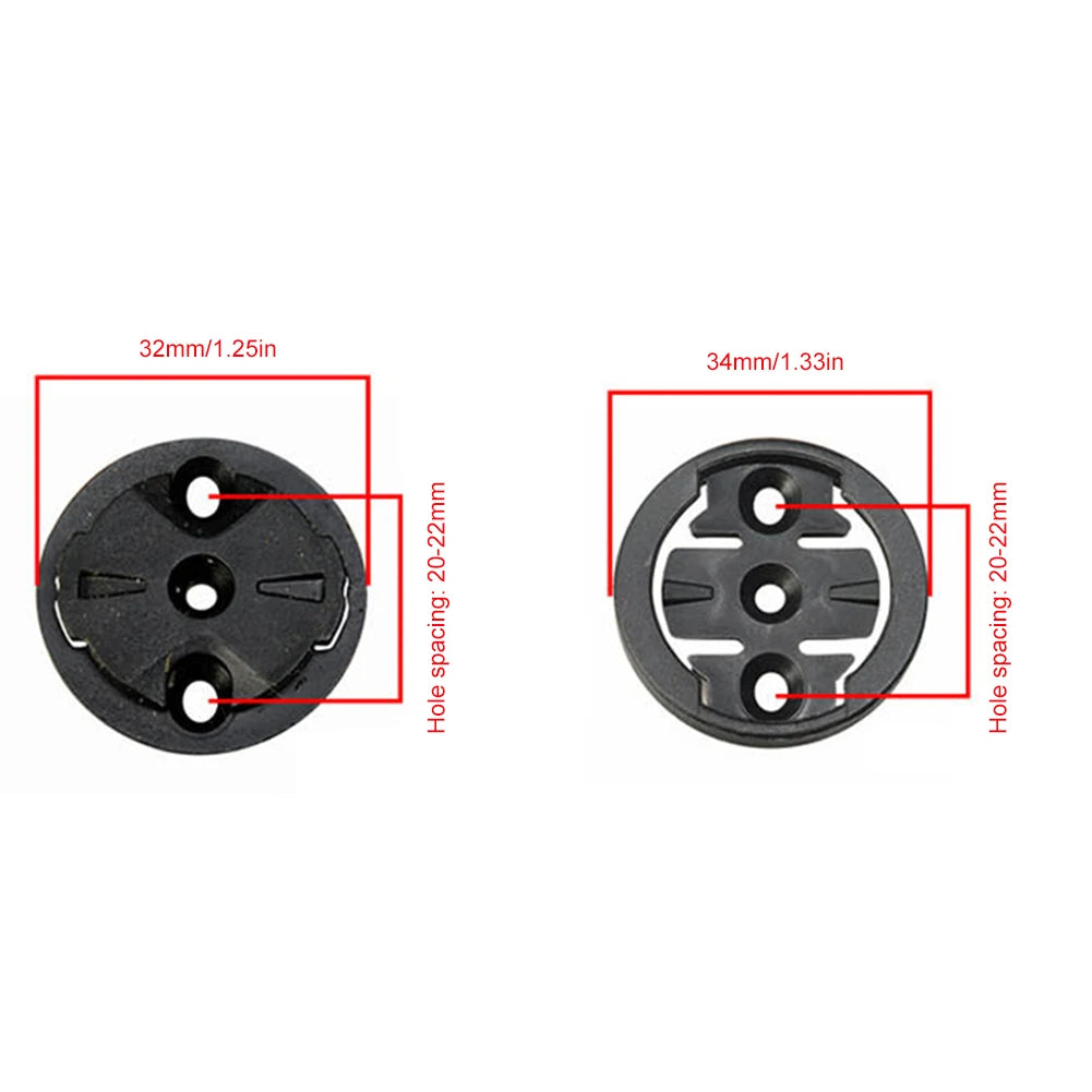 Bike Camera Mount Holder Bracket Adapter Cycling Front Light Bracket Camera Stand Bike Computer Holder Adapter for Garmin Gopro Qme