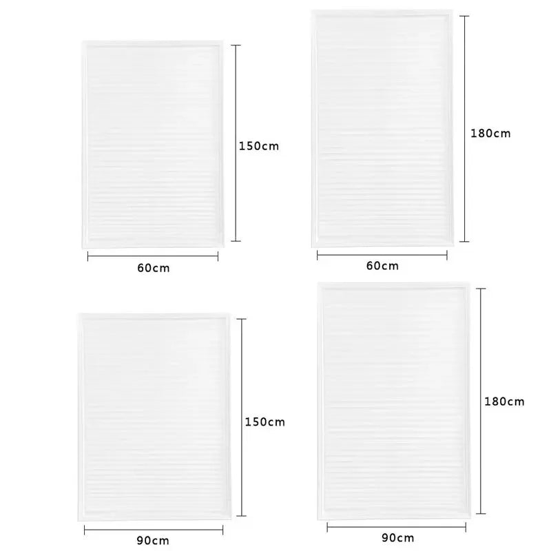 1Pc Shades Self-adhesive Half Windows Nonwoven Folding Curtain Bathroom Balcony Living Room Balcony Curtains Pleated Blinds Qme