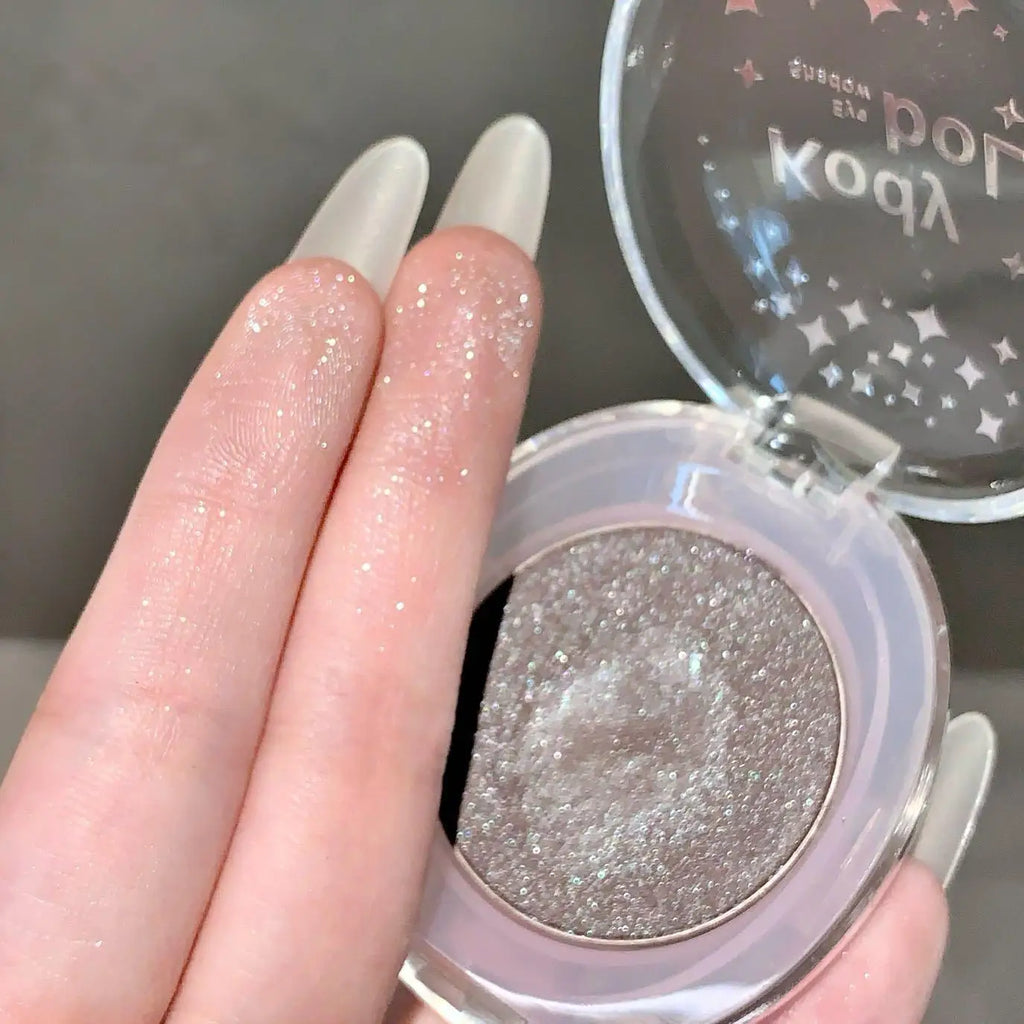 3D Color-glowing High-gloss Hightliter Powder Glitter Pearlescent Qme