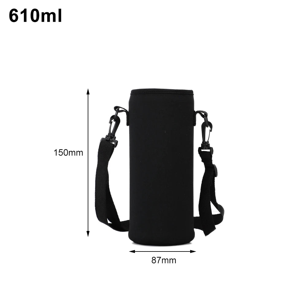 Water Bottle Cover Bag Pouch Water Kettle Pouch Holder Shoulder Strap Bag Water Bottle Pouch Holder Shoulder Strap Qme