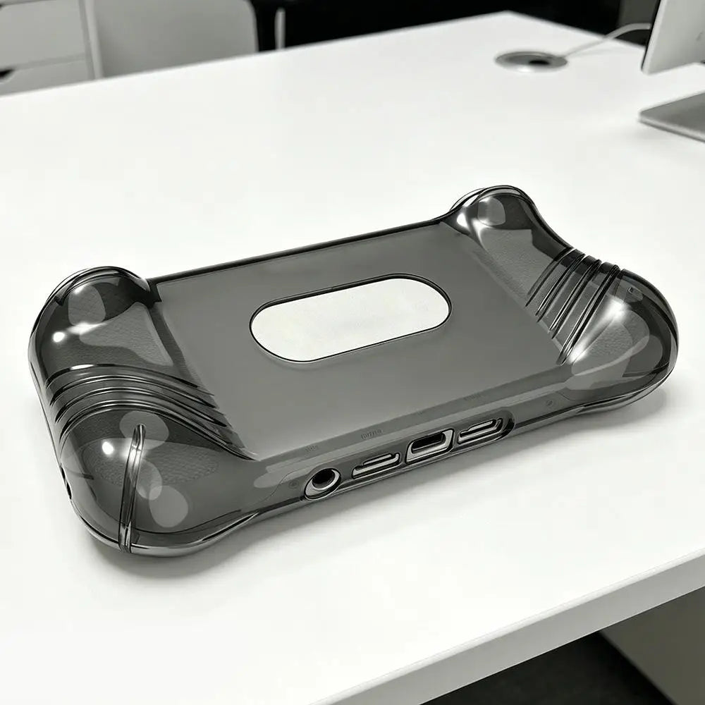 Transparent TPU Protective Case For MiniLoong Pocket 1 Handheld Game Console Ergonomic Grip Shell Protector Game Accessories Qme