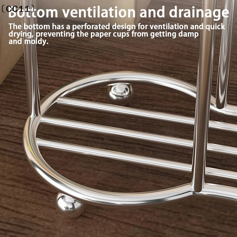 Kitchen Paper Cup Holder Disposables Cups Picker Multifunctional Qme