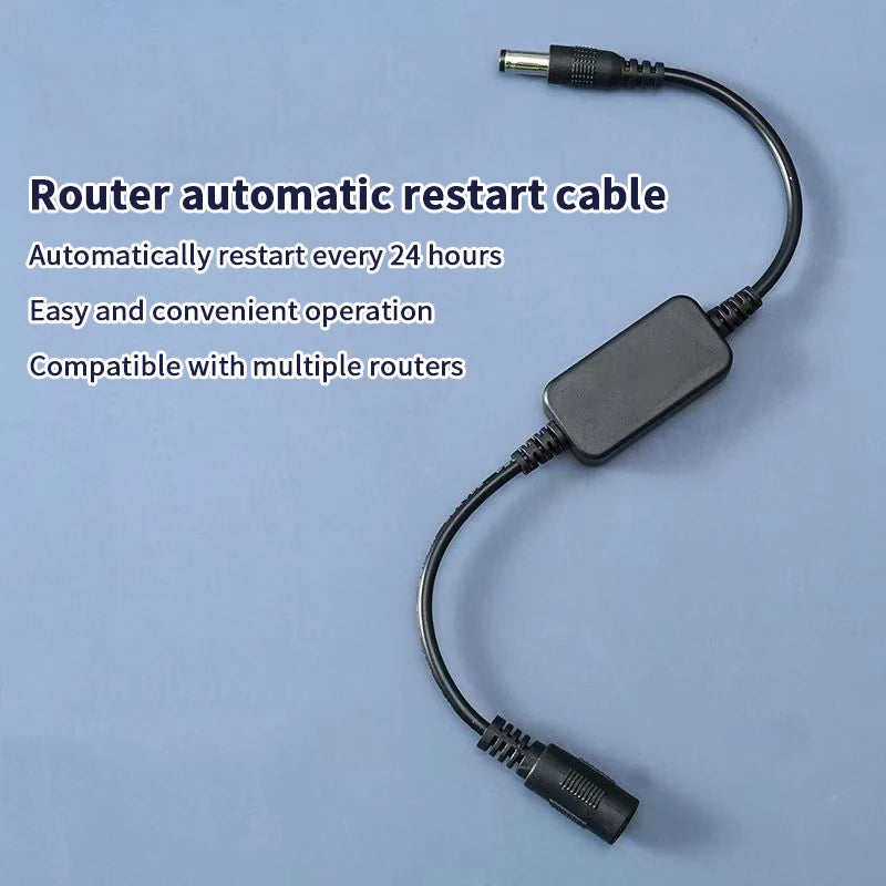 DC 5V-15V Rout-er Rebooter Wifi Reset Router Timing Restart Module Qme