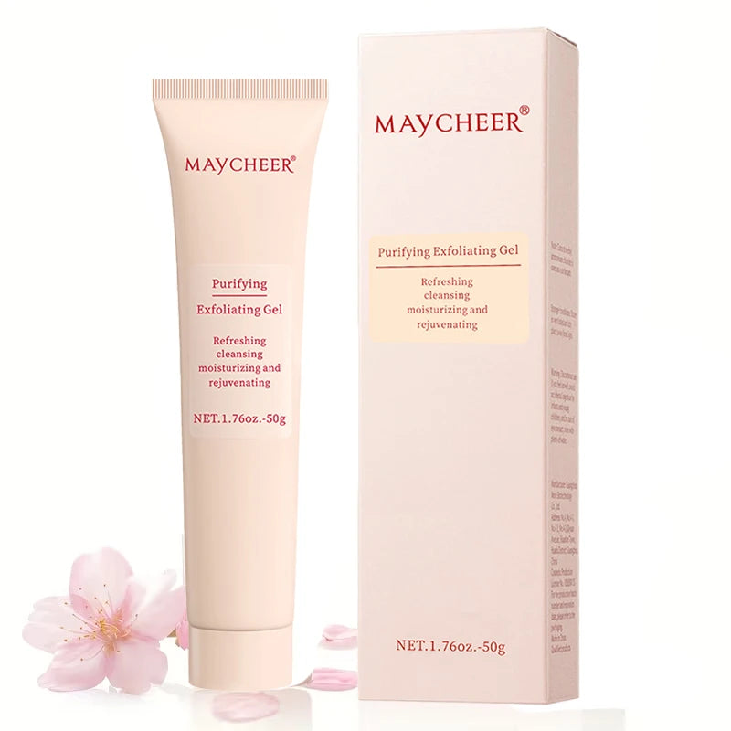 Exfoliating Peeling Gel Facial Scrub Moisturizing Nourishing Qme 1pc