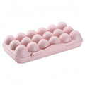 12 18 Grids Egg Storage Box Protector Case Slot Tray Container Qme 18 Grid Pink