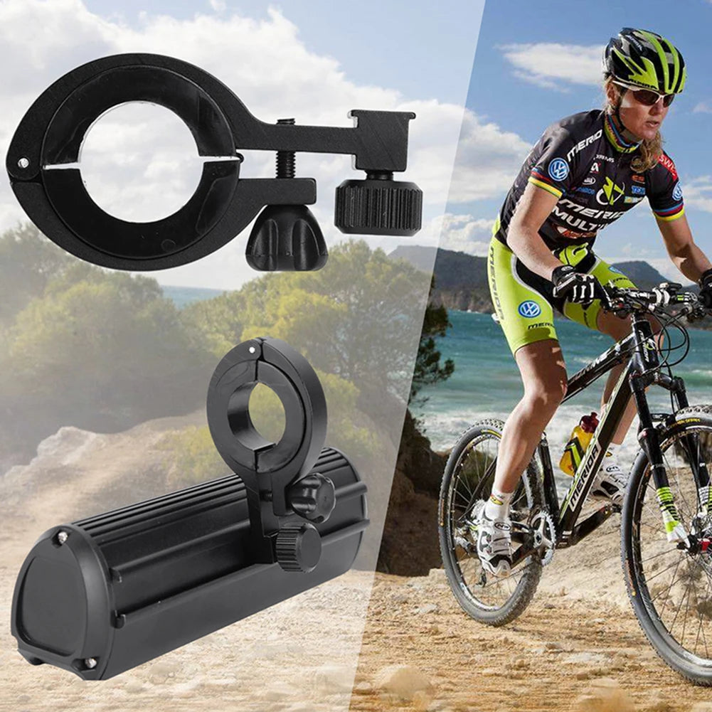 Bicycle Light Front Bracket Aluminum Alloy Bike Lamp Support Rack Lightweight Bicycle Light Mounting Bracket Bicycle Accessories Qme