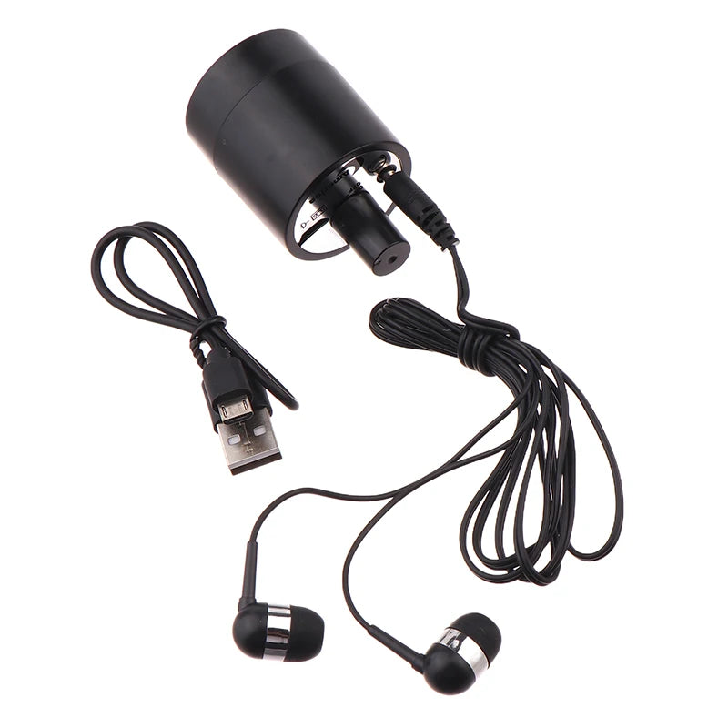 Water Leak Detector Multi-functional Sound Collector Suitable For Leak Detection Of Various Construction Pipe Qme 1set
