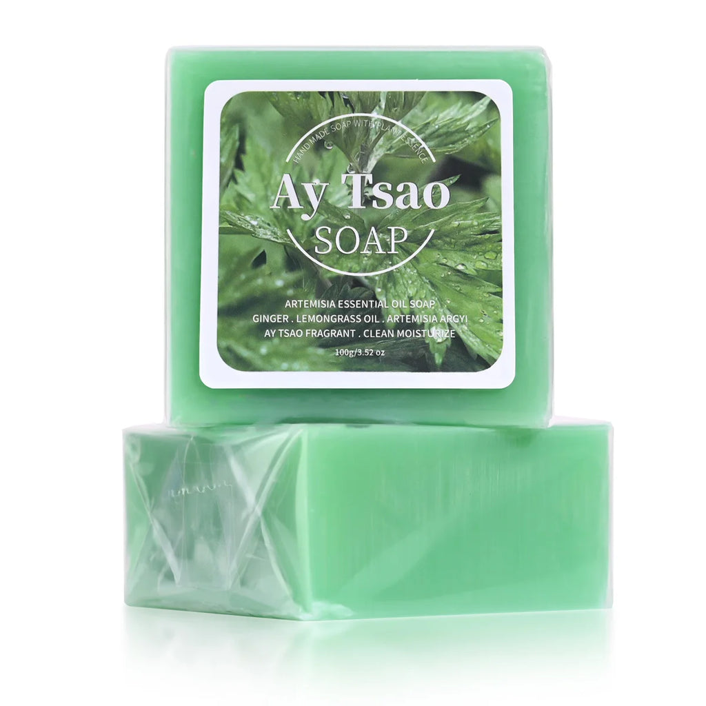 B+artemisia Plant Essential Oil Soap Containing Lemongrass Ginger Qme