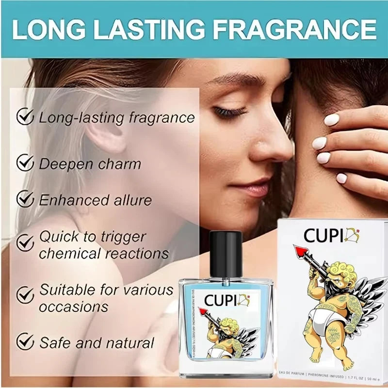 Cupid Perfume Cologne Natural Contain Pheromone Lasting Fragrance Qme