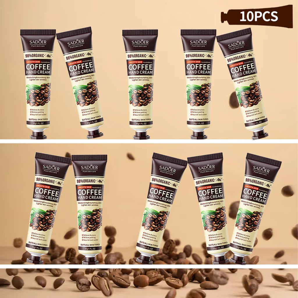Coffee Moisturizing Hand Cream Christmas Skin Dry Autumn Winter Qme 30g