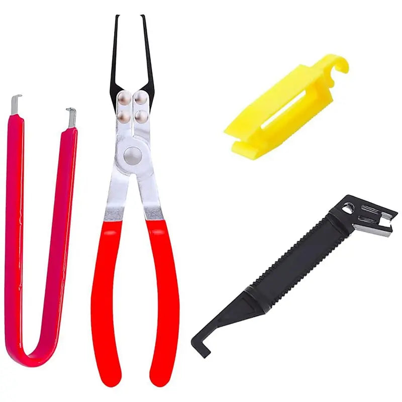 A02F-Relay Puller Pliers, Fuse Puller Pliers, 8-Pack Automotive Relay Fuse Puller Tool,FMM Fuses Puller Tool,Terminal Remover Qme