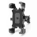 Phone Holder Bike Moto 360 View Universal Bicycle 4 7- Mobile Stand Qme black